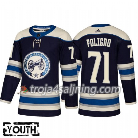 Columbus Blue Jackets tröja Nick Foligno 71 Alternate 2018-2019 Adidas Authentic - NHL Tröjor Barn Columbus Blue Jackets tröja Nick Foligno 71 Alternate 2018-2019 Adidas Authentic - NHL Tröjor Barn